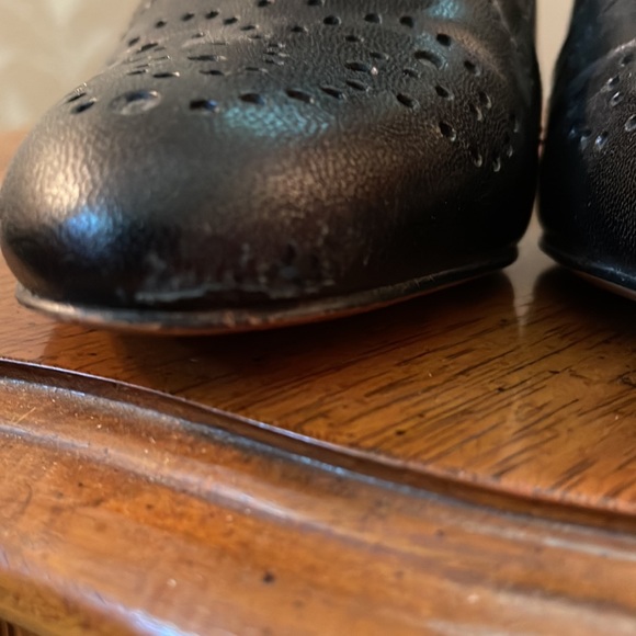 Navy Nine West Oxford - Picture 3 of 4